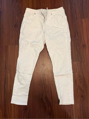 LOFT White Skinny Jeans